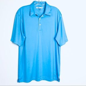 Greg Norman Play Dry Sport Athletic Blue T-shirt M